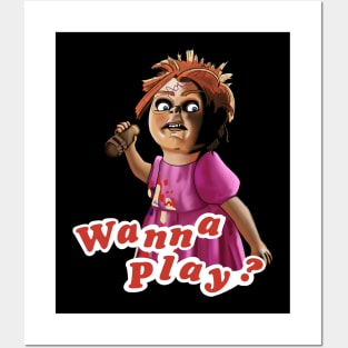 Wanna Play? Posters and Art